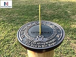 Nautical-Mart Garden Sundial Grow Old with Me -The