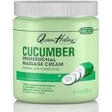 QUEEN HELENE Professional Massage Cream, Cucumber 15 oz ( Pack of 6)