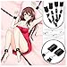 migo888 Under Bed Straps Set with Adjustable Soft Wrist and Ankle Cuffs Suitable for Most Mattress as Couple Role Play kit