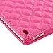 Best New iPad 2017 iPad 9.7 inch Case, Awsaccy(TM) Premium PU Leather Crown Design Bling Diamond Heavy Duty Shockproof Protective Smart Stand Case Cover for New iPad 9.7-inch 2017 Release, Hot Pink