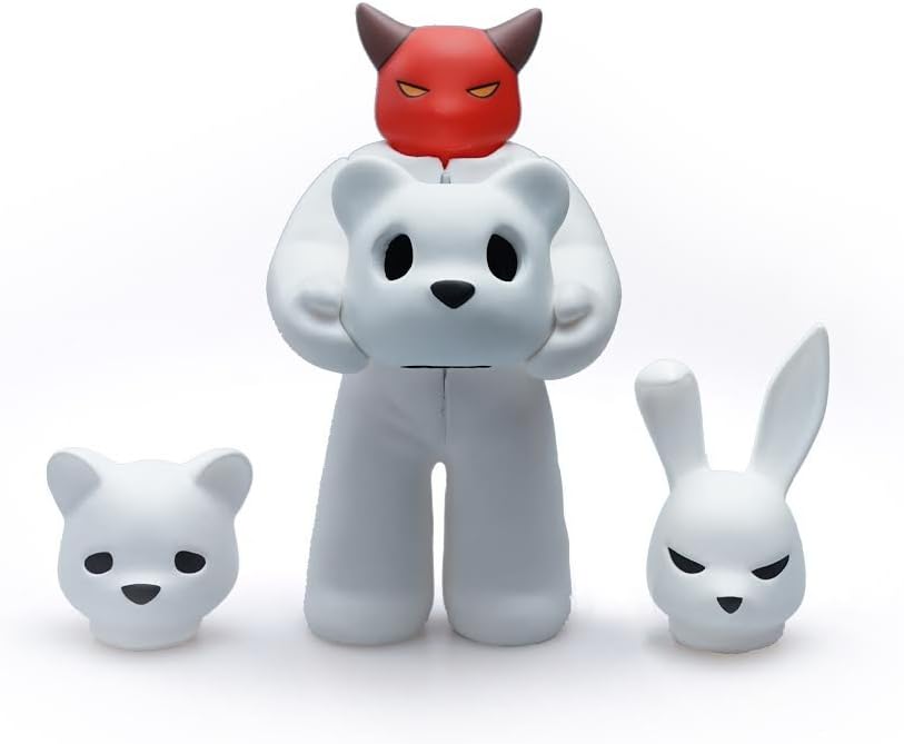 Munky King Headspace - Set A Designer Vinyl Figure from Artist Luke Chueh X Toys