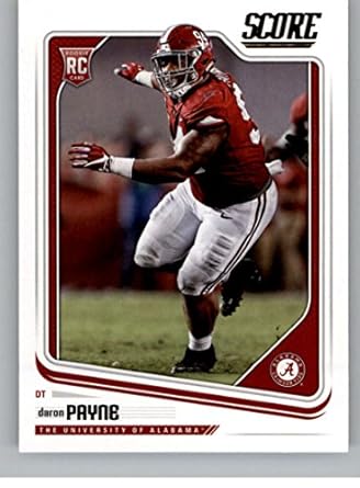 Amazoncom 2018 Score 414 Daron Payne Alabama Crimson Tide