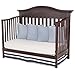 Simmons Kids Augusta Convertible Baby Crib N More, Molasses