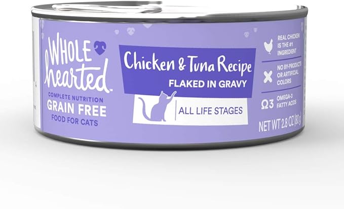 wholehearted cat food wet