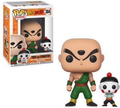 Funko Pop & Buddy: Dragonball Z - Chiaotzu & Tien Collectible Figure, Multicolor