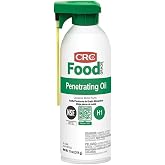 CRC Food Grade Penetrating Oil 03086 &ndash; 11 Wt. Oz., General Purpose Lubricant for Food Processing Equipment