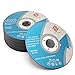 SI FANG Cut Off Wheels 4 1/2 x 1/16 x 7/8 inch, for Cutting Metals and Stainless Steel, Angle Grinder Cutting Wheel Grinding Discs 10Pcs
