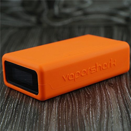 Silicone Case for VaporShark DNA200 Vapor Shark DNA 200 Sleeve Cover Skin Wrap (Orange)