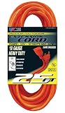 US Wire and Cable ELC0003 Extension Cord, 25ft, Orange