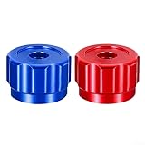 Lioaeust Aluminum Round Wheel Knob Handle for HVAC