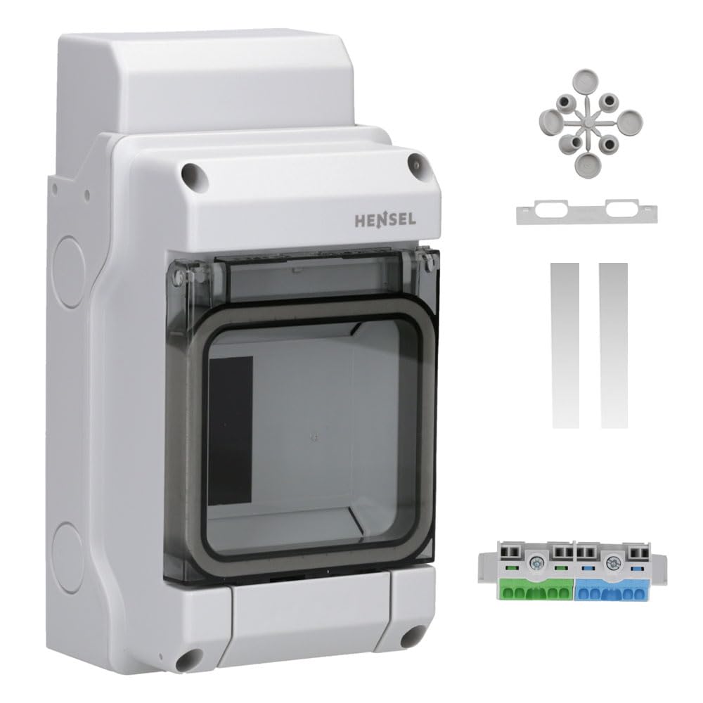 Hensel KV-Computer Housing KV 1503 3TE 3 x 18 mm IP54 KV-Computer Housing Installation Small Distributor 4012591107040