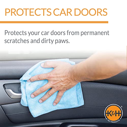 K&H Pet Products Vehicle Door Protector Tan 19" x 27" Protects your