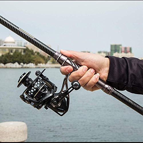 Ensemble De Canne à Pêche Télescopique Kit De Pêche Avec Canne à Pêche Avec Moulinet à Canne à Pêche Combos Ligne…
