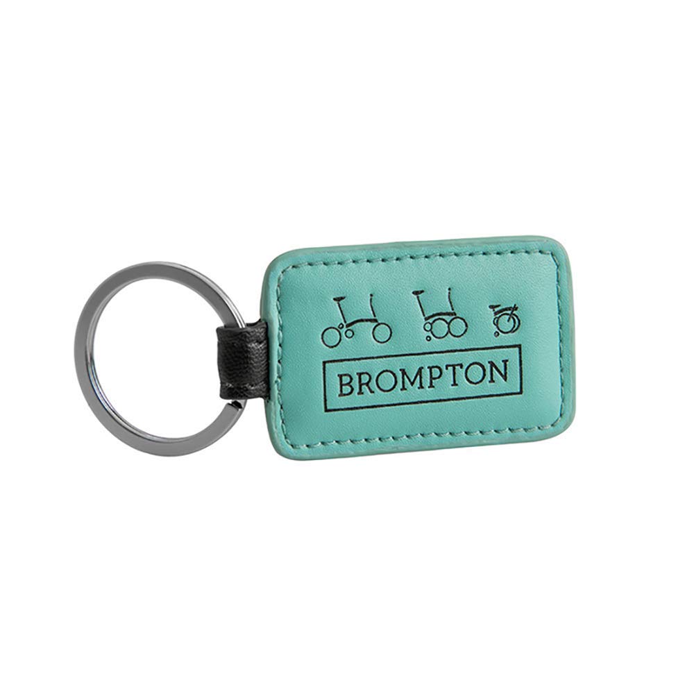 Brompton Logo Collection Keyring in Turkish Green 2020 Collection