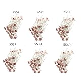 GeeBat 120pcs 150V 5mm Photoresistor Kit, Photo resistor 5506 5516 5528 5537 5539 5549, GL5506 GL5516 GL5528 GL5537 GM5539 GL5549 LDR Photo Resistors Light Sensitive Light-dependen Optoresistor