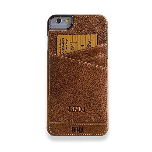 Levenger iPhone 6 Plus Lugano Wallet - Cognac