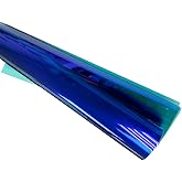 United 50% VLT Chameleon Window Tint Film Benz Blue - 20 Inch x 10 Feet Color Shifting Car Window Tint with UV &amp; Heat Blocking One Way Privacy - One Way Mirror Effect Tint for Car Windows