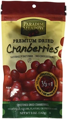 Decas Farms Premium Dried Cranberries, 5 Ounce