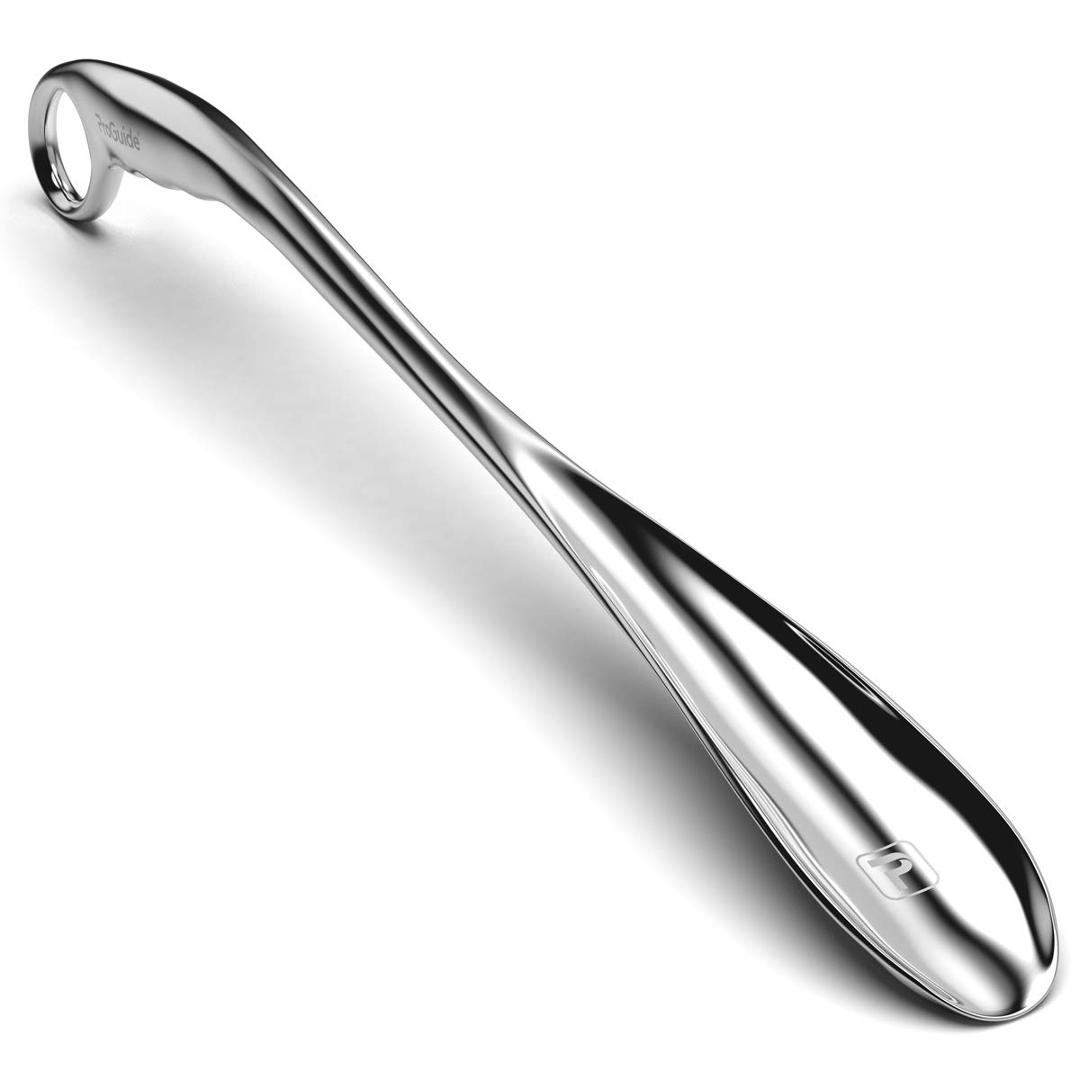 Professional Long Handled Shoe Horn | 20 Inch Solid Metal Shoehorn for Seniors, Men, Women | Unbreakable, Unbendable, Unbelievable