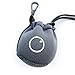 Original Lensball Bag - Protective Crystal Ball Bag - Space Grey Woven Neoprene with Velvet Interior - 80 mm