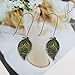 Coolcoco Fashion Metal Vintage Earrings Set with Dangle Pendant for Women Lady Girls Prime (9 pieces/set)