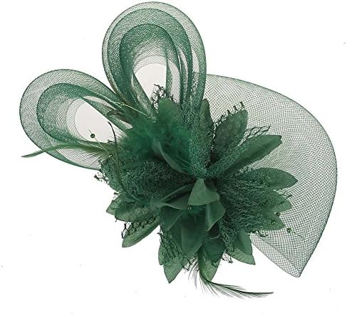 KENTSHILL Women's Vintage Fascinator Hair Clip Hat Party Wedding