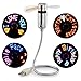 New Creative USB Fan,WMLIFE USB LED RGB Programmable Fan Flexible Gooseneck Mini USB Programmable Fan for PC Laptop Notebook Desktops (RGB LED)