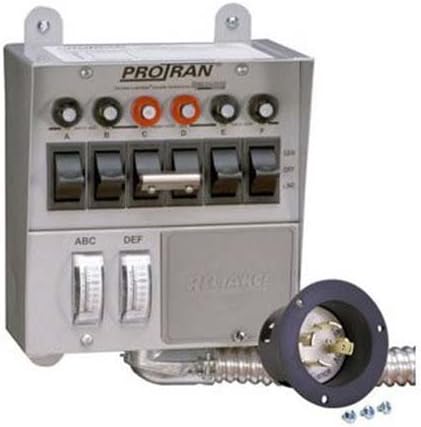 Reliance Controls 30216A 6 Circuit Power Transfer Switch