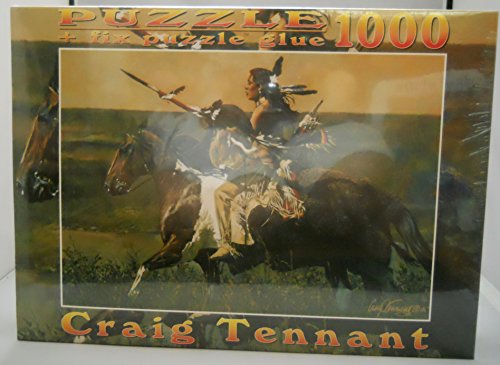 Craig Tennant Jigsaw Puzzle Test Drive 1000 Piece + Fix Puzzle Glue Ref. 9.178 Fink & Company