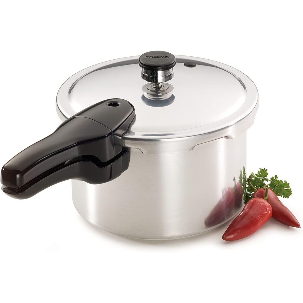 Photo 1 of Presto 01241 4-Quart Aluminum Pressure Cooker