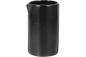 DEARMAMY Ceramic Milk Pitcher for Frothing Small Creamer Pitcher for Coffee Shop