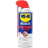 WD-40 Specialist Penetrant, Smart Straw, Fast-Acting, 11 OZ [1-Pack] | Penetrant for Metal, Rubber &amp; Plastic Threads, Locks, Nuts, Industrial Strength for Automotive &amp; Heavy-Duty Construction
