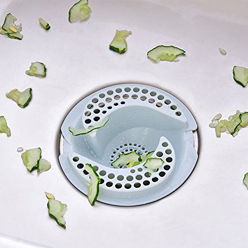 DATEWORK Kitchen Bathroom Anti Clogging Silicone Sink Sewer Debris Filter Net