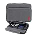 iCozzier 13-13.3 Inch Laptop Sleeve with Large Side Organizer Pocket Electronic Accessories Storage Briefcase for 13