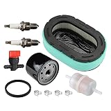 Panari Tune Up Kit Air Filter Oil Filter for Mtd Cub Cadet XT1 XT2 Craftsman G8300 G8400 T1800 T8000 T8200 T8400 Z6400 Z6600 Cub Cadet Troy-Bilt 42" 46" 50" 54" XP Zero-Turn Mower Tractor