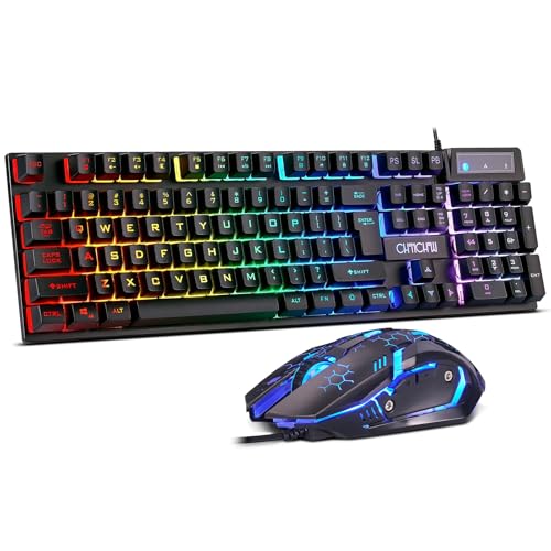 CHONCHOW Gaming Keyboard and Mouse