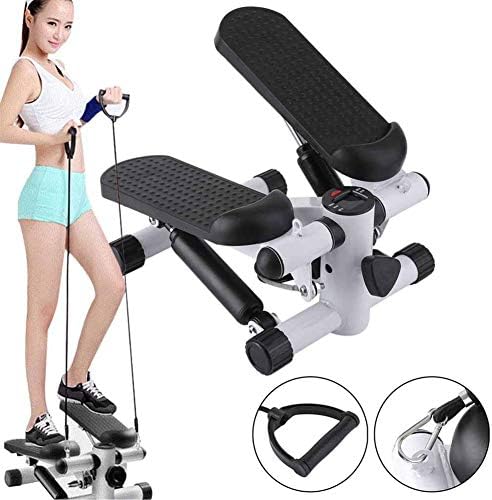 GZDD Up-Down Stepper,Home Trainer, Mini Stepper,Multi-Function Foot Machine Fitness Equipment, Suitable for All Fitness People, Compact