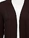 JJ Perfection Women's Open Front Knit Long Sleeve Pockets Sweater Cardigan
