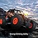 DEERC Remote Control Car 4WD Off Road RC Cars 1/18 Scale Monster Truck for Adults RTR Crawler Vehicle 2.4GHz Radio Controlled High Speed Toys for Boys and Girls