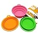 Alfie Pet - Set of 3 ROS Pet Expandable/Collapsible Travel Bowl - Size: 1.5 Cups