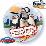 22 Inch The Penguins Of Madagascar 3D Bubble Balloons
