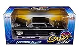 1964 Chevrolet Impala Black Lowrider Series 1/24 Diecast Car Model By Jada 98931
