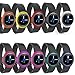 Awinner Samsung Gear S2 (SM-R720/R730) Case, Shock-Proof and Shatter-Resistant Protective Band Cover Case (NOT FIT S2 Classic SM-R732 & SM-R735) (Red,Pink,Orange)