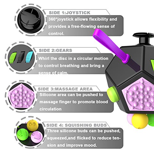 5 Dodecagon+12+Side+Relieves+depression+Children