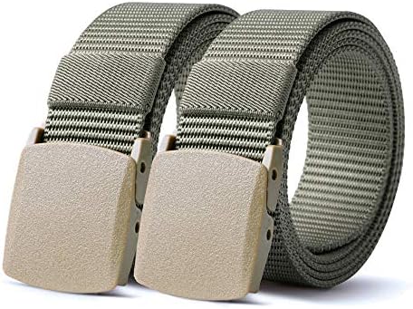 TENINE Cobra Buckle Belt, 1.5 Inch Tactical Heavy Duty Belt Nylon Military Style Belt with Quick-Release Metal Cobra Buckle for EDC Molle Equipment