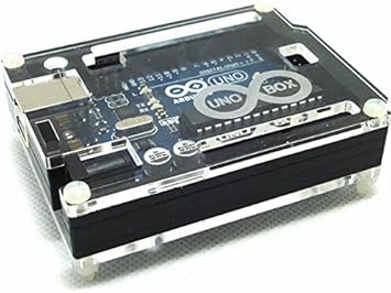 SATKIT Caja Protectora acrilico para Arduino Uno: Amazon.es: Electrónica