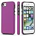 ImpactStrong for iPhone 7/8 Case, Dual Guard Protection Shock-Absorbing Scratch-Resistant Protective Cover, Purple