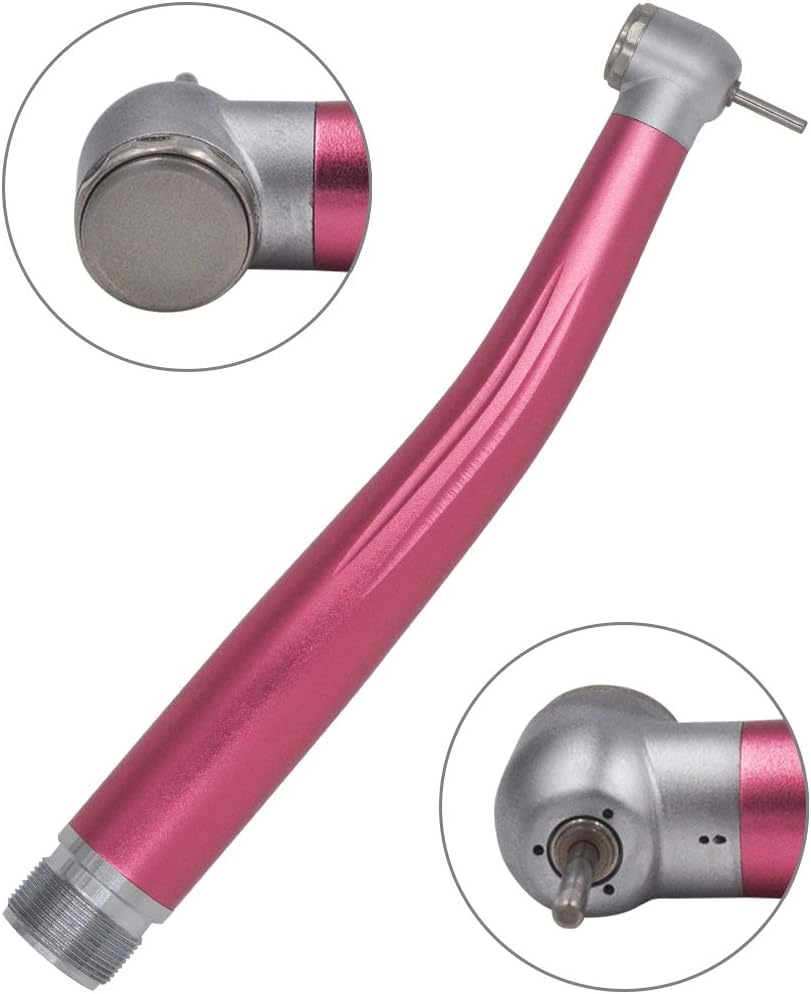 2 Holes Hand Kit High Speed Push Button,Pink
