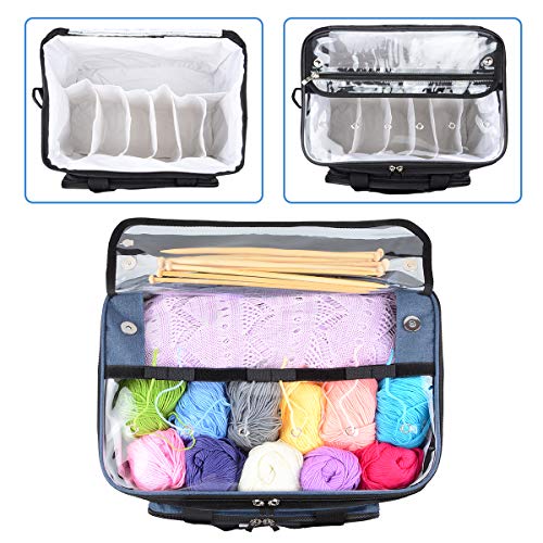 4 Hoshin+Knitting+Capacity+Organizer+Portable