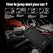 Car Jump Starter, Beatit 500A Peak 12V AUTO Battery Booster Pack with QC3.0, Type-C Port and LED Flashlight, Portable 10800mAh Emergency Power Bank